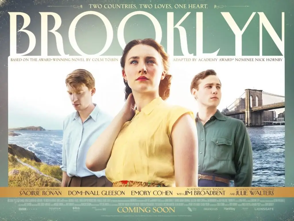 Pelikulang "Brooklyn": mga review, direktor ng plot, mga aktor at tungkulin, mga parangal at nominasyon