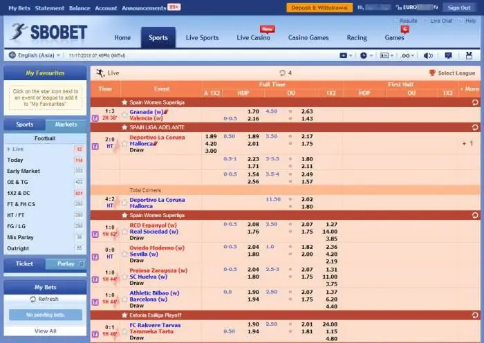 The best Asian bookmakers: list, rating, description and reviews