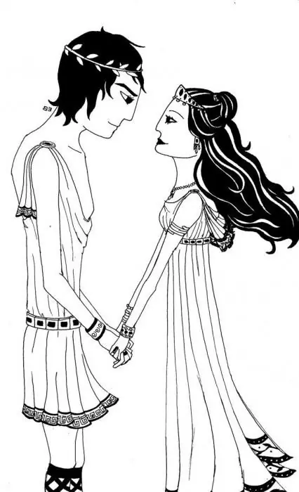 Nhân vật thần thoại của Dido và Aeneas, người đã trở thành nhân vật chính của vở opera huyền thoại cùng tên Nhân vật thần thoại của Dido và Aeneas, người đã trở thành nhân vật chính của vở opera huyền thoại cùng tên