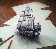 how to learn to draw 3d drawings on paper