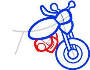 come disegnare una moto facile