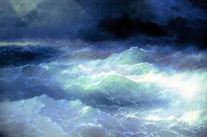 lukisan laut aivazovsky