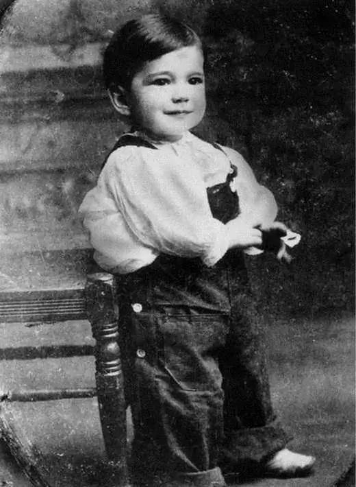 Humphrey Bogart as a child