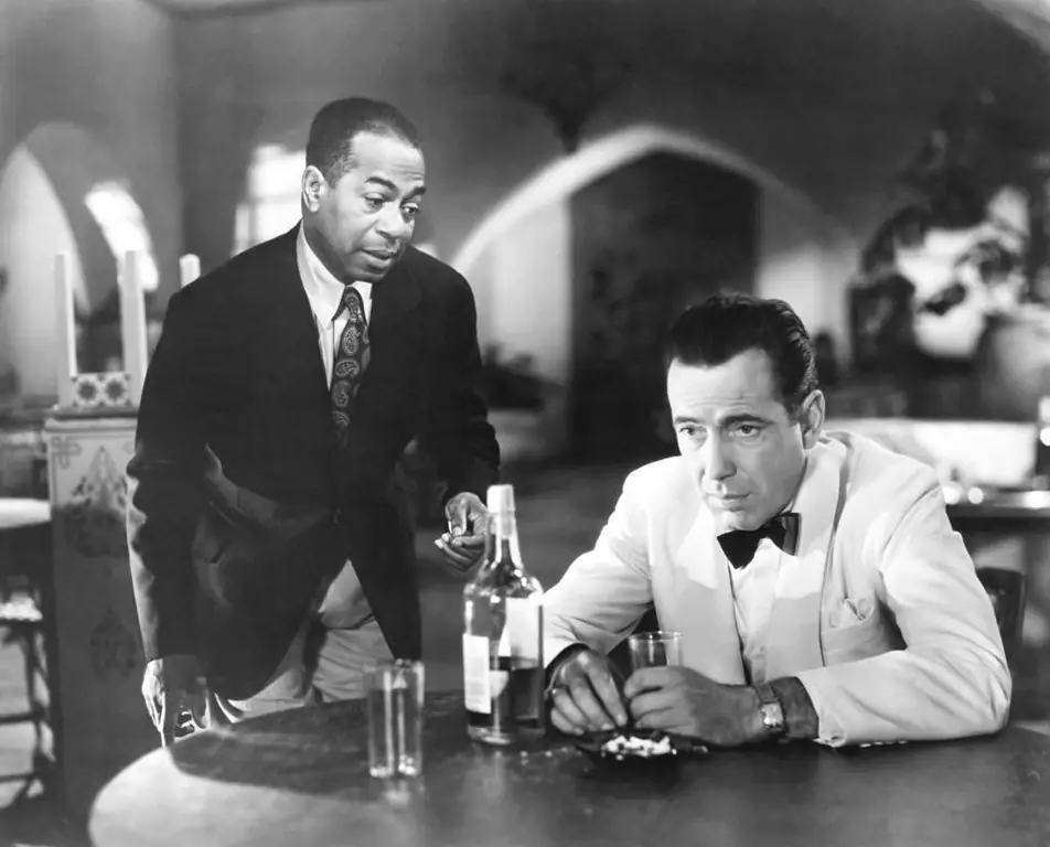 Posnetek iz filma "Casablanca"