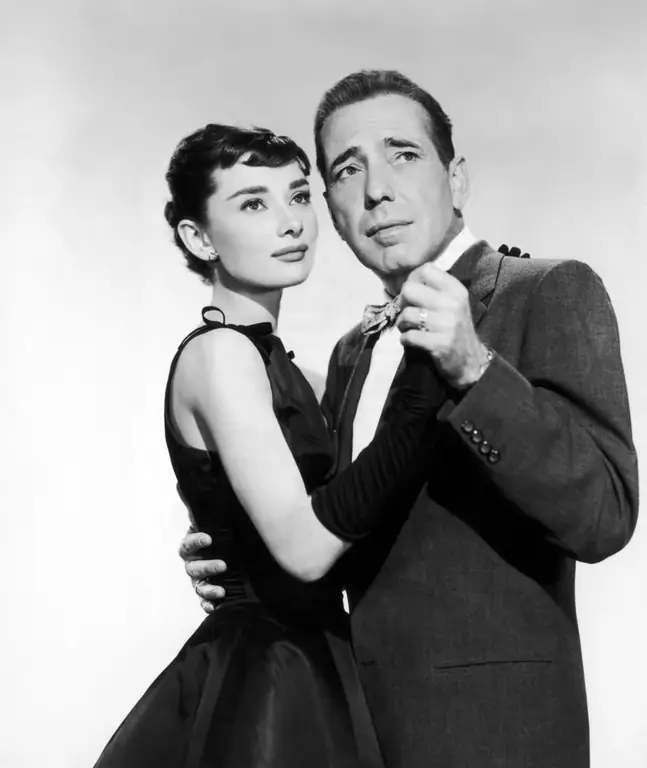 Audrey Hepburn ve Humphrey Bogart