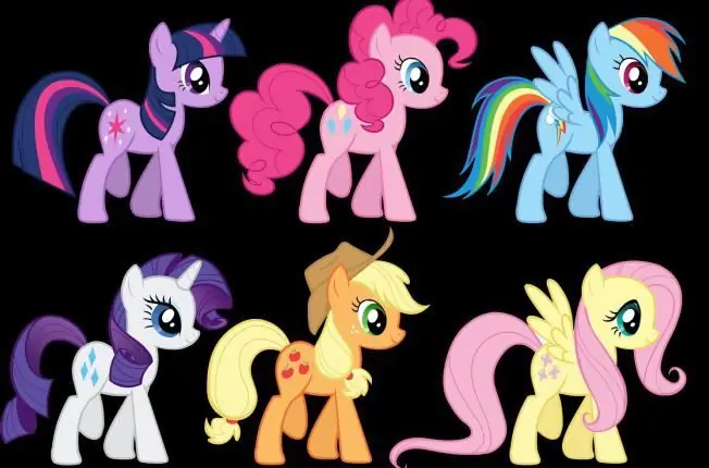 How to draw "My Little Pony"? Let's look at a few ways