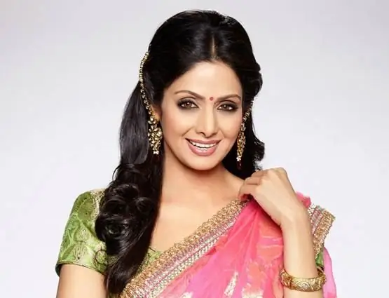 Indian actress Sridevi