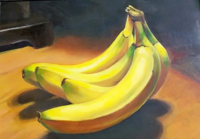 como dibujar un banano