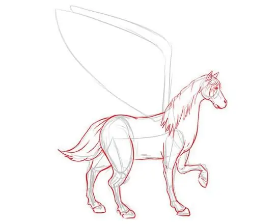 come disegnare un pegaso con una matita