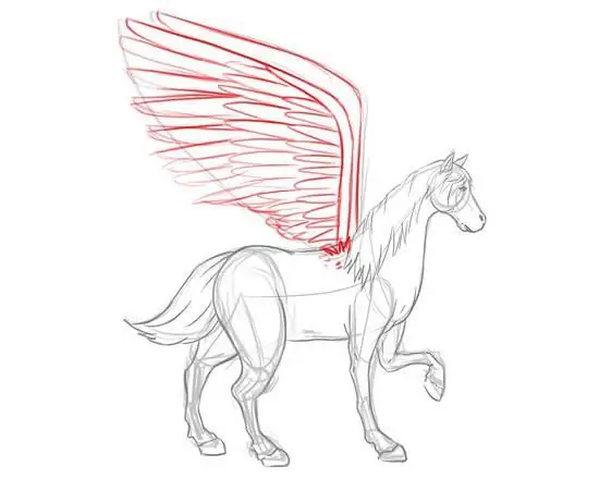 wie man einen pegasus zeichnet