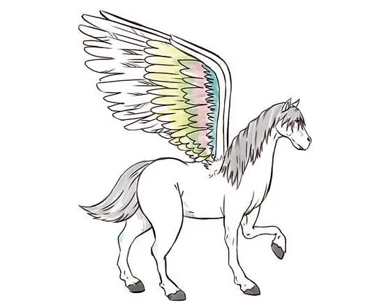 hoe teken je een pegasus?