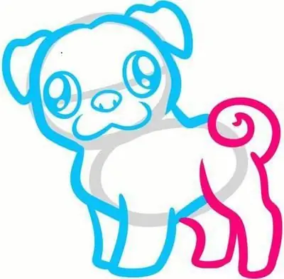 como dibujar un pug paso a paso