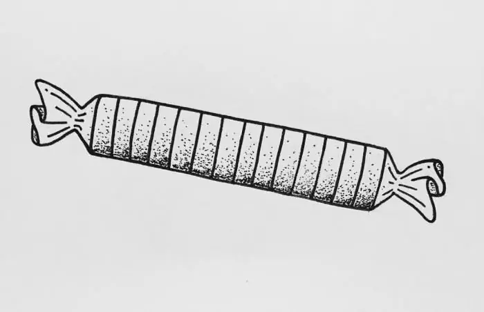 come disegnare caramelle con una matita passo dopo passo