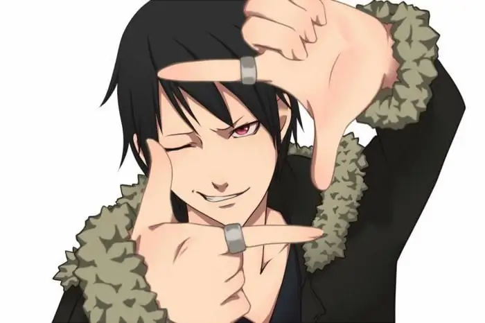 Izaya Orihara: personaggio del personaggio