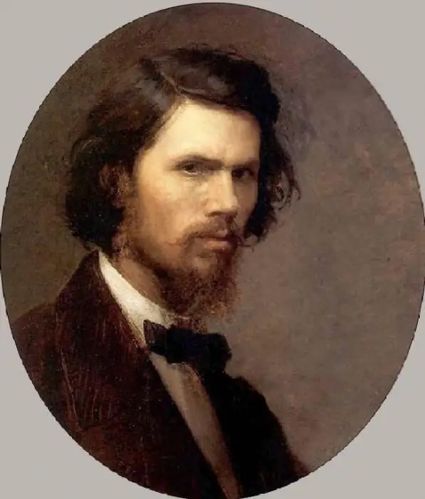 portret van S altykov Shchedrin Kramskoy