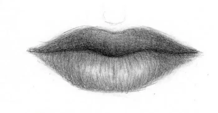 how to draw lips