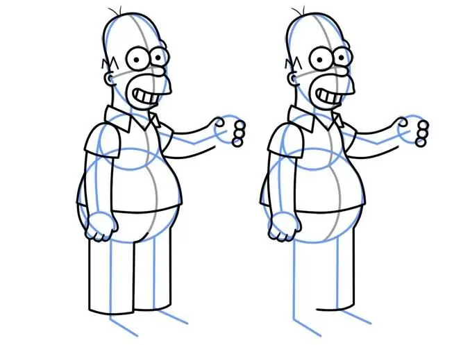 como desenhar os simpsons