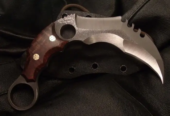 cara melukis karambit