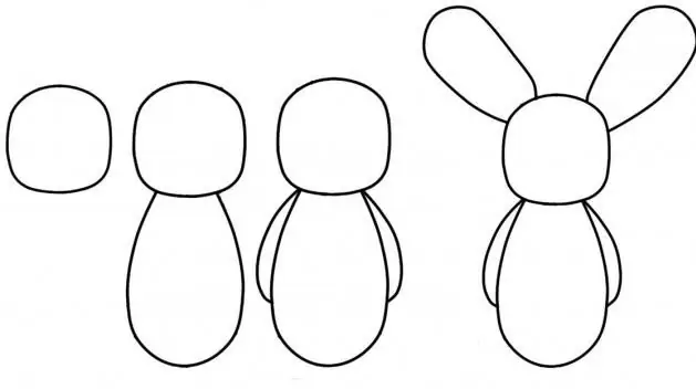 Master class "How to draw a bunny"