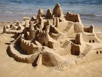 how to make sand castles