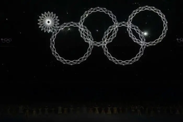 cách vẽ vòng olympic 2014