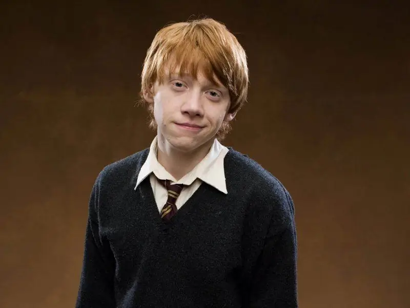 Ronald Weasley - ስለ ሃሪ ፖተር የመጽሃፍቱ እና የፊልም ገፀ ባህሪ