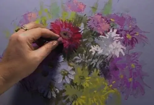 como dibujar con pasteles