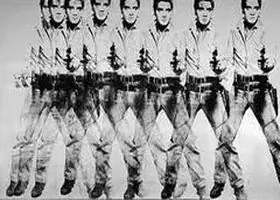 Eight Elvis Andy Warhol