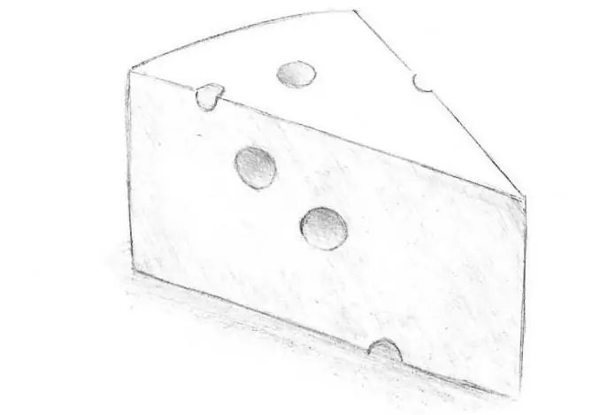 come disegnare il formaggio