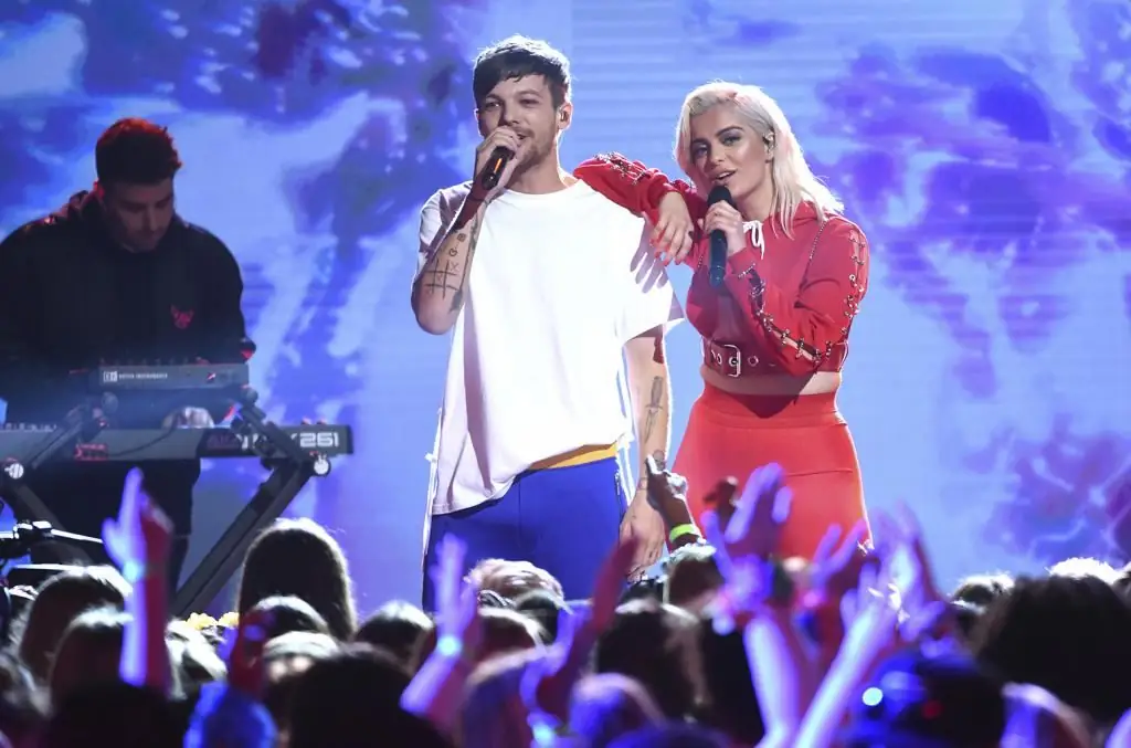 Louis Tomlinson and Bebe Rexha