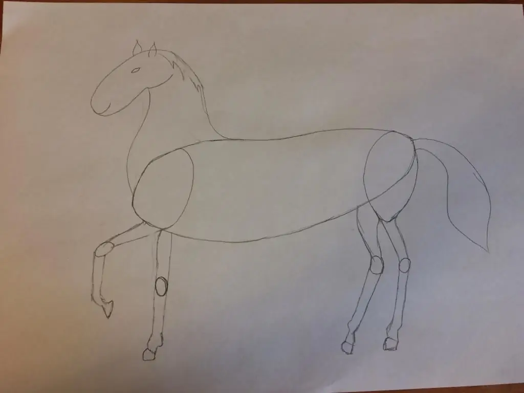 horse pencil