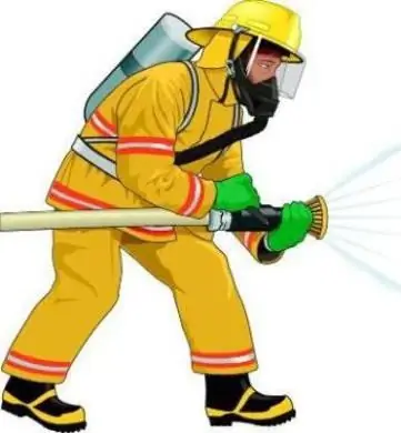 How to draw a fireman: step by step instructions