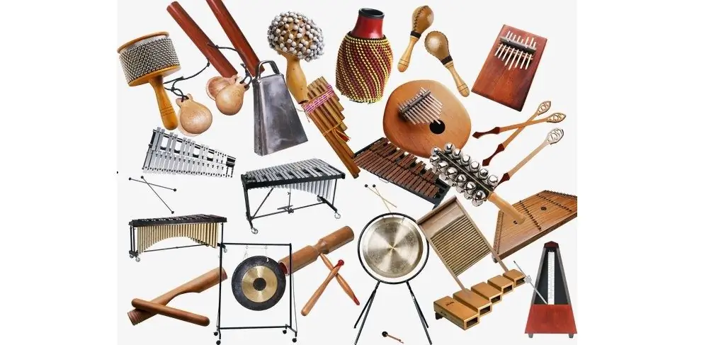 Vintage instruments. Musical instruments - the forerunners of modern