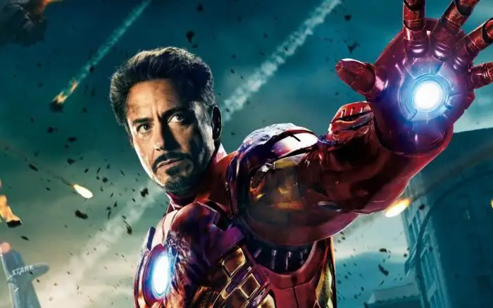 Helten fra filmen "Iron Man Tony Stark": historie og interessante fakta om optagelserne