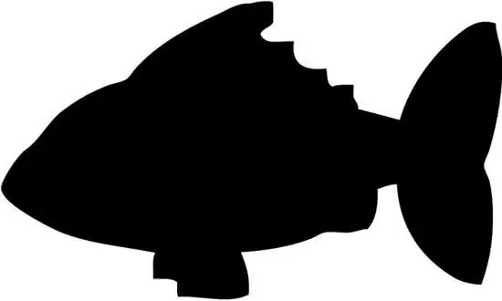 Fisch-Silhouette: Herstellung und Verwendung