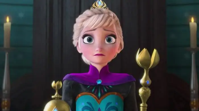 rainha da neve elsa