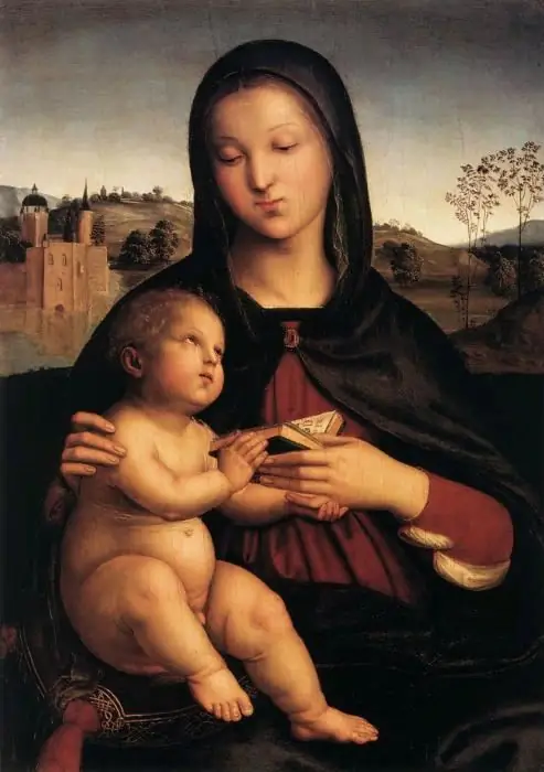 Madonna und Kind Raphael