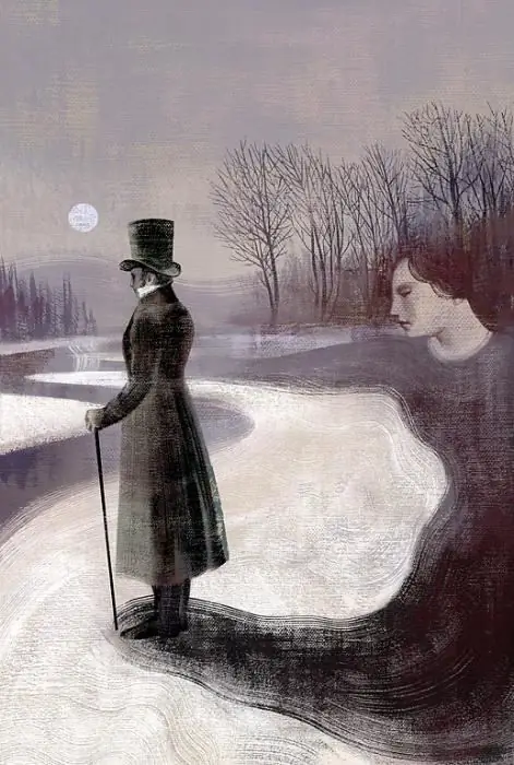 Imej Onegin dalam novel "Eugene Onegin"