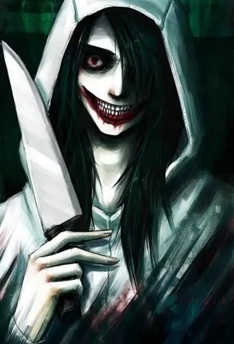 cara menggambar jeff the killer