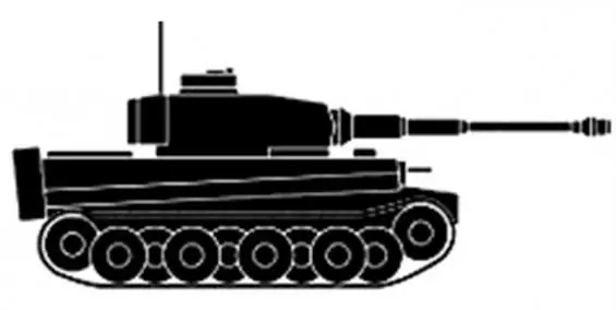 draw a tank with a pencil step by step