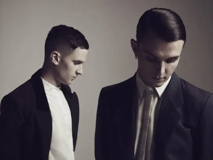 Hurts is a British duo