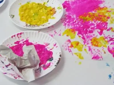 technique du papier froissé