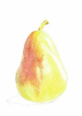 how to drawpear