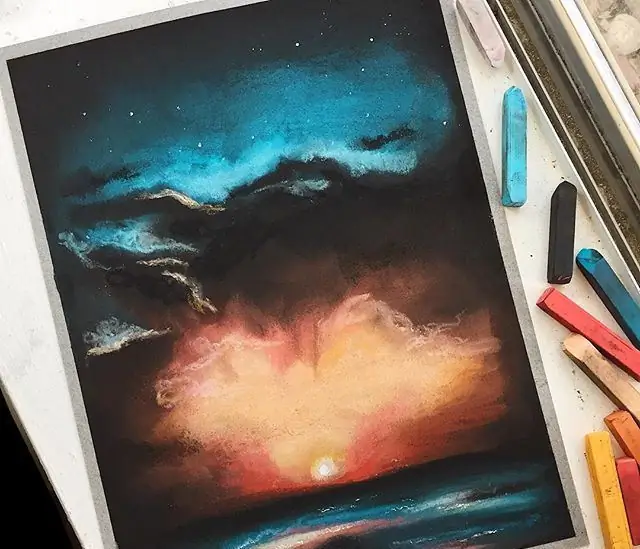 pastel painting