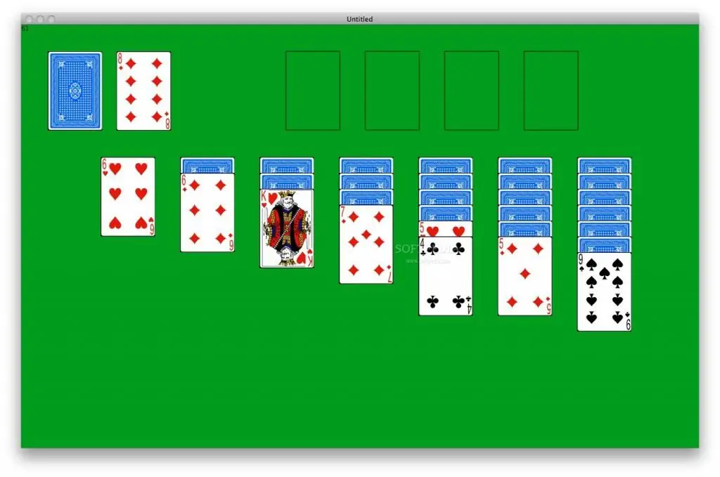 Card solitaire "Klondike"