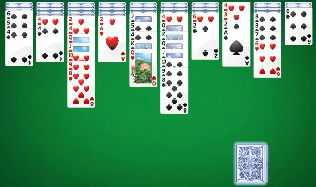 Thẻ Solitaire "Spider"