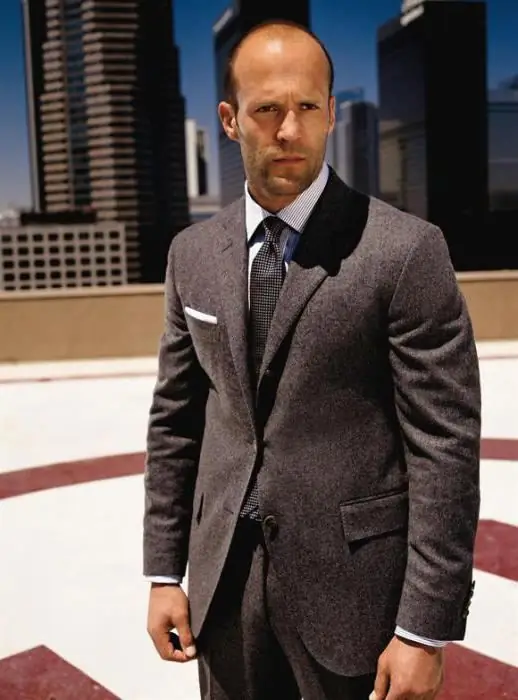 Mazoezi ya Jason Statham. Filamu na Jason Statham