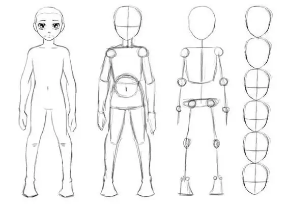 Como desenhar um corpo humano? Instrução passo a passo