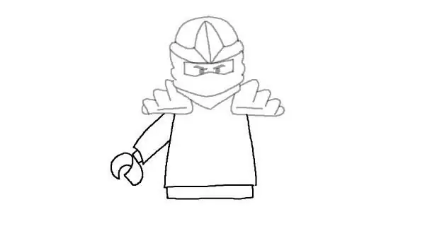 Détails sur la façon de dessiner un ninjago