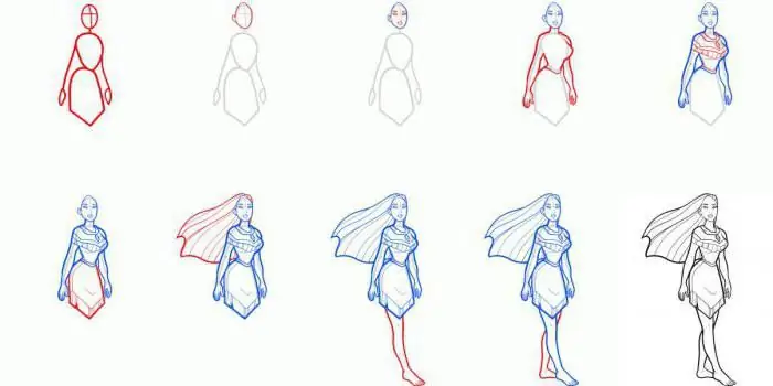 how to draw disney princess